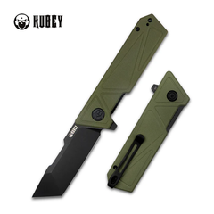 KUBEY Avenger Outdoor Πτυσσόμενο Μαχαίρι, Πράσινο