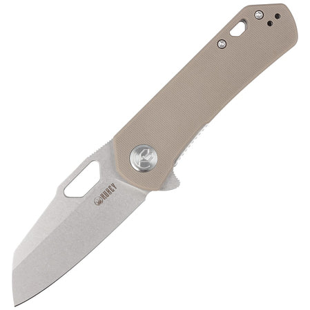 KUBEY Duroc Μαχαίρι Αναδίπλωσης Tan G10