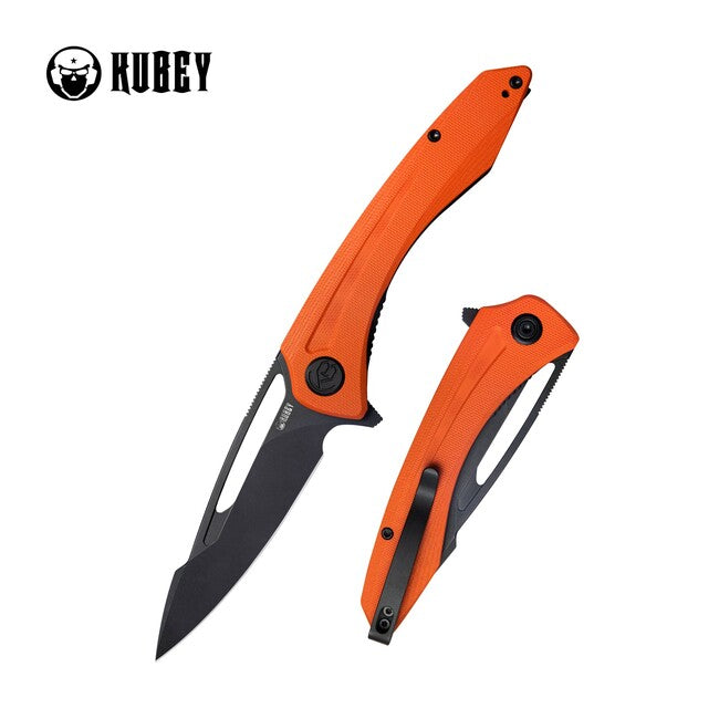 KUBEY Merced Αναδιπλούμενο Μαχαίρι Orange & Black