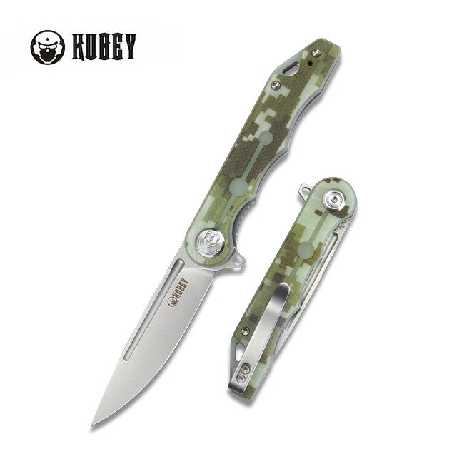 KUBEY Mizo Μαχαίρι Αναδιπλούμενο Camo G10