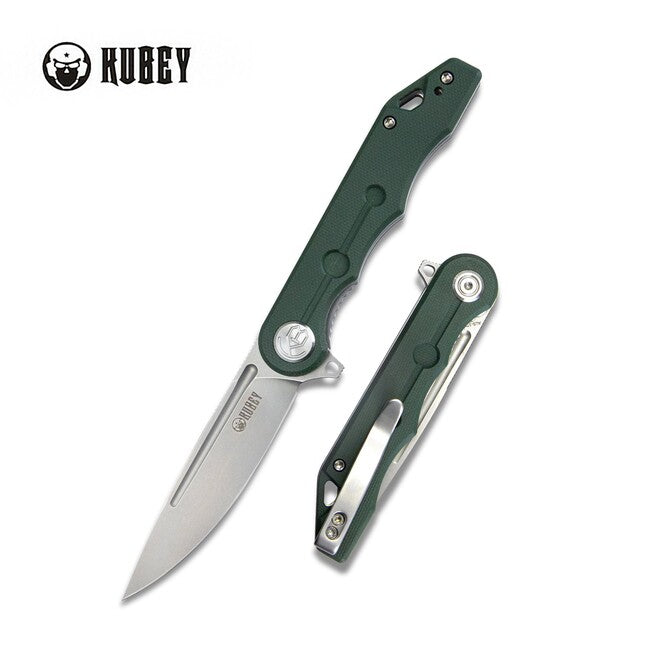 KUBEY Mizo Πτυσσόμενο Μαχαίρι Green G10