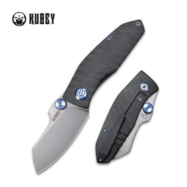 KUBEY Monsterdog Flame Αναδιπλούμενο Μαχαίρι Titanium