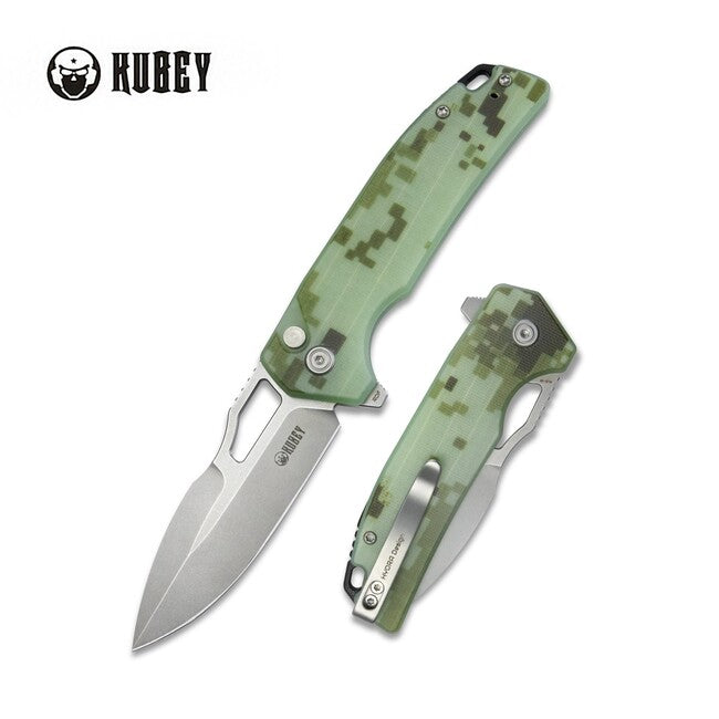KUBEY RDF Pocket Knife Αναδιπλούμενο Μαχαίρι Camo G10