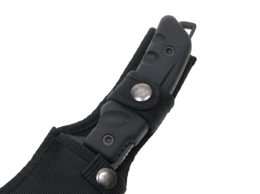 MFH Kukri Μαχαίρι με Θήκη, Μαύρο