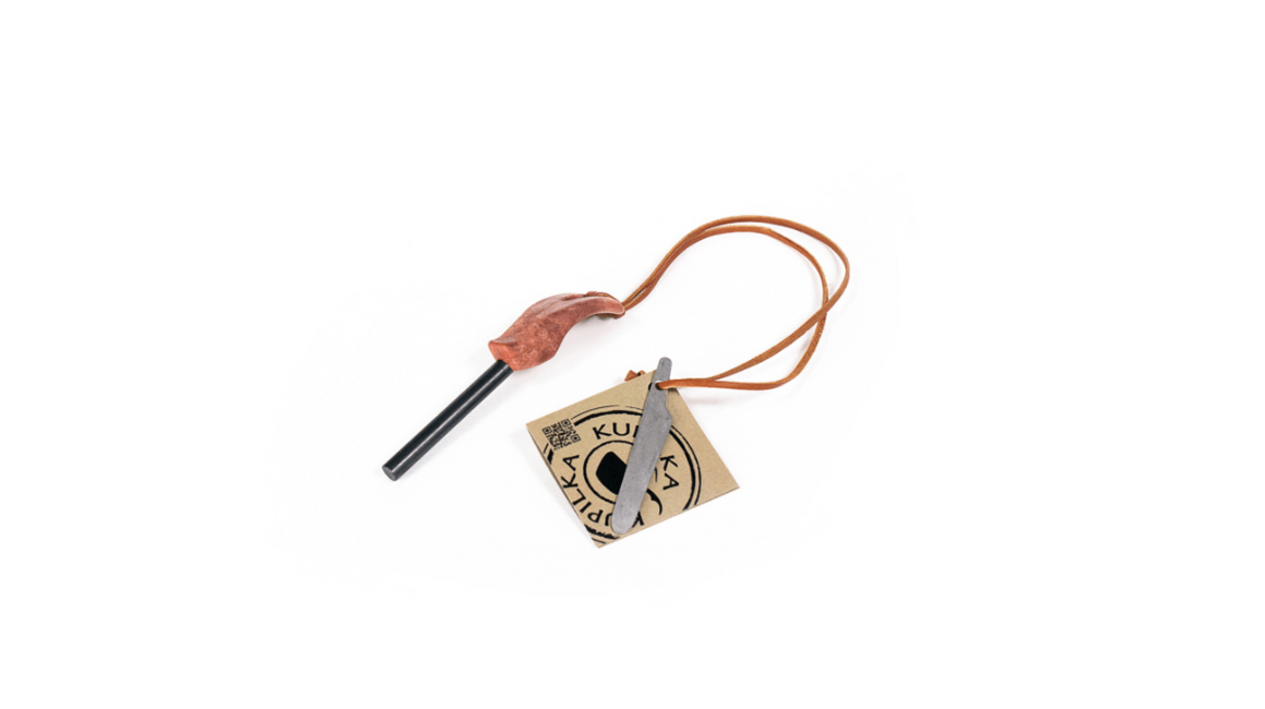 Kupilka FS8R Firesteel 8 Κρουστικός Φακός Red, 124 mm, κόκκινο