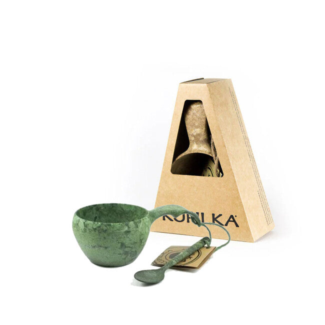 Kupilka Κούπα με Κουταλάκι, 210 ml, πράσινο