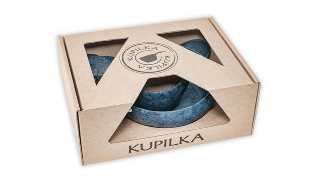 Kupilka Junior SET σουίτα σκευών πικνίκ, μπλε