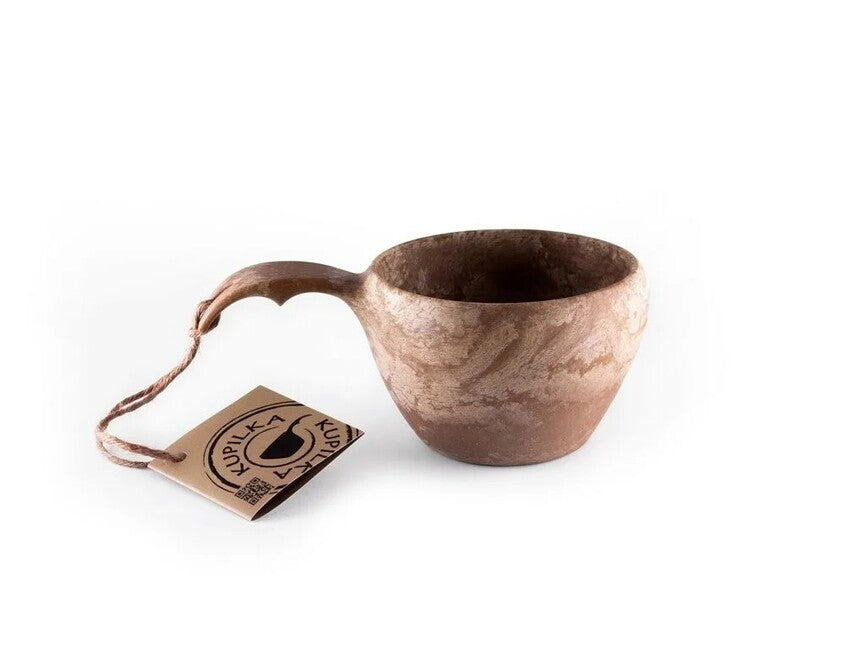 Kupilka Σετ Σκευών με Κούπα 370 ml, καφέ