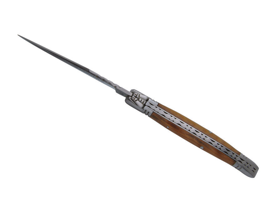 Laguiole DUB001015 Μαχαίρι Τσέπης, λάμα 11cm, ατσάλι 440, λαβή ξύλο ελιάς