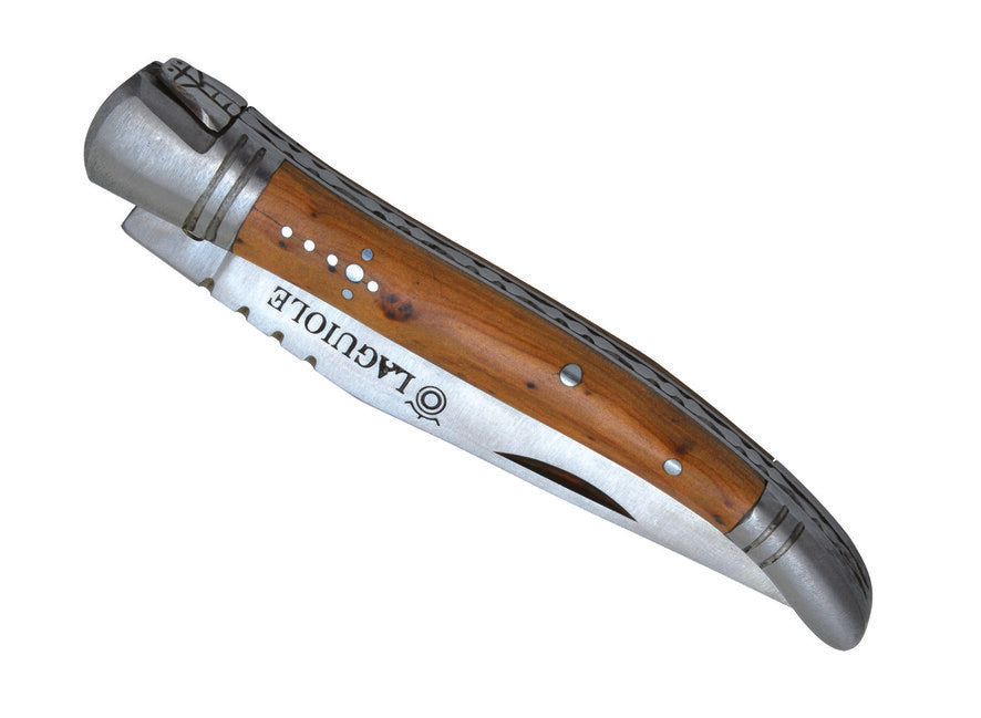 Laguiole DUB018 Μαχαίρι Τσέπης, λάμα 11cm, ατσάλι 440, λαβή άρκευθος