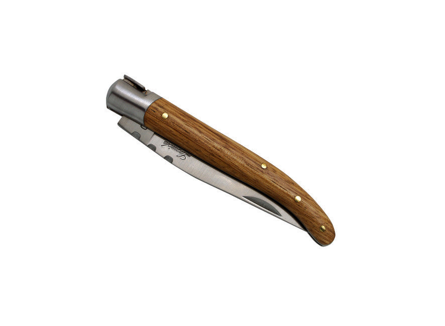 Laguiole DUB092 Μαχαίρι Τσέπης, Λάμα 11 cm, Λαβή Σταχτιά