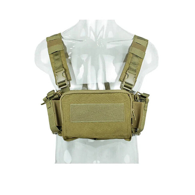 DRAGOWA Tactical Zero Ελαφρύ Τακτικό Γιλέκο, λαδί