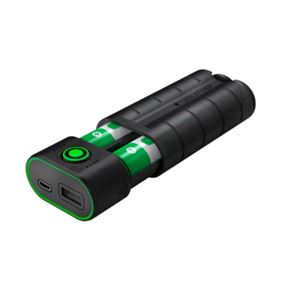 LEDLENSER Flex 7 φορτιστής επαναφορτιζόμενων μπαταριών 2x18650, 6800mAh