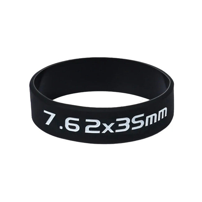 Leguon Torque 7.62 mm ελαστική ταινία σήμανσης δοχείου, μαύρο-λευκό