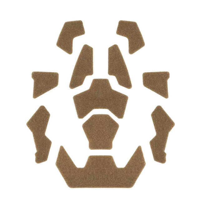 Leguon Σειρά Patch Ξηρών Velcro για Κράνος, Coyote