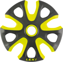 LEKI Big Mountain Replacement Basket, Neon Yellow-Black, 95 mm