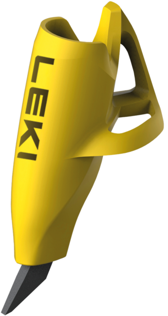 LEKI Fin Vario Roller αντικατάστασης μύτη με προσαρμογέα 8/9mm, κίτρινο