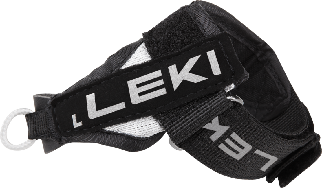 LEKI Shark Strap αντάλλαγμα, μαύρο-ασημί, M - L - XL