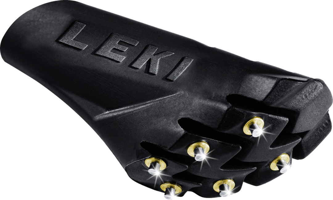 LEKI Silent Spike Pad ανταλλακτικό κομμάτι Walking, ζευγάρι, μαύρο