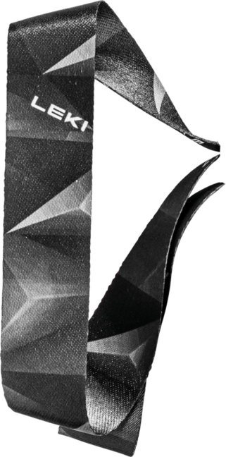 LEKI Skin Strap 4.0 Ανταλλακτικό, μαύρο-φυσικό γκρι-λευκό, ρυθμιζόμενο