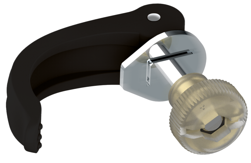 LEKI Speed Lock 1 Lever ανταλλακτικό εξάρτημα, μαύρο, 16|14 mm