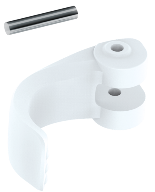 LEKI Speed Lock + ανταλλακτικό εξάρτημα 2 | 2+ Lever, λευκό, 16|14 mm