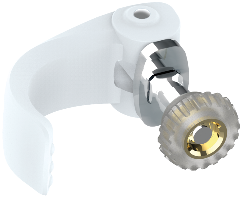 LEKI Speed Lock 2 Lever ανταλλακτικό μέρος, λευκό, 14|12 mm