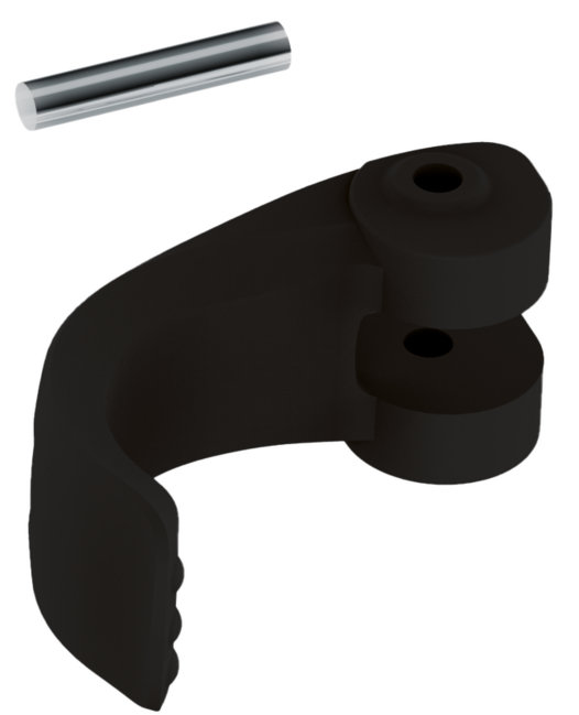LEKI Speed Lock + 2+ Lever Ανταλλακτικό, μαύρο, 14|12 mm