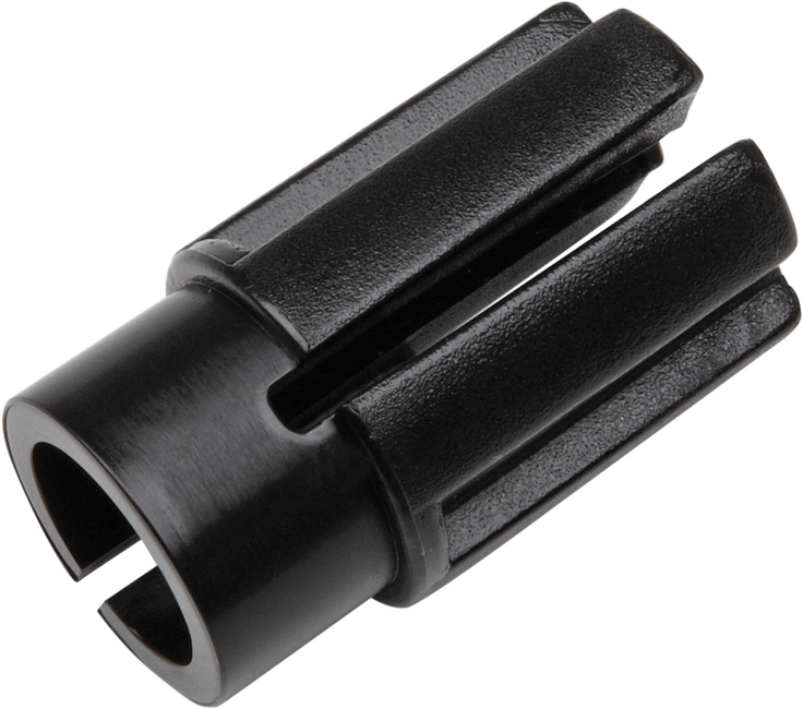 LEKI Split Dowel SLS ανταλλακτικό εξάρτημα 18mm, μαύρο