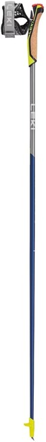 LEKI Speed Pacer Lite Nordic Walking μπατόν, ναυτικό μπλε-σκούρο μεταλλικό-ανοιχτό ανθρακί-νέον κίτρινο
