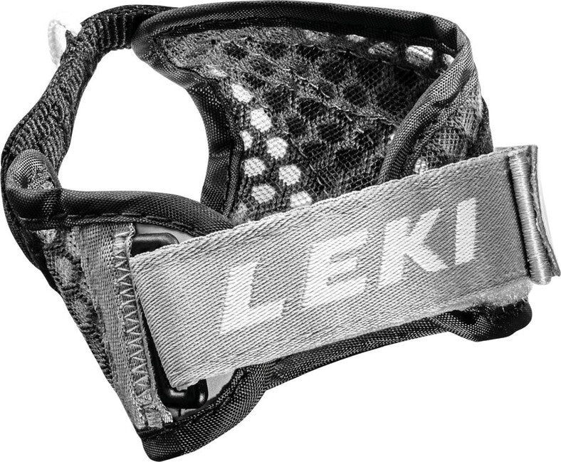 LEKI Frame Strap Mesh Trigger 3D πόρπες, ανοιχτό γκρι/ανθρακί