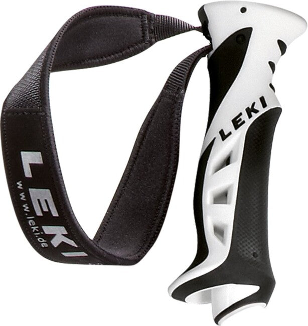 LEKI Λαβές PAS-V2 Soft με Βρόχο LSS-N 16 mm, Λευκό/Μαύρο