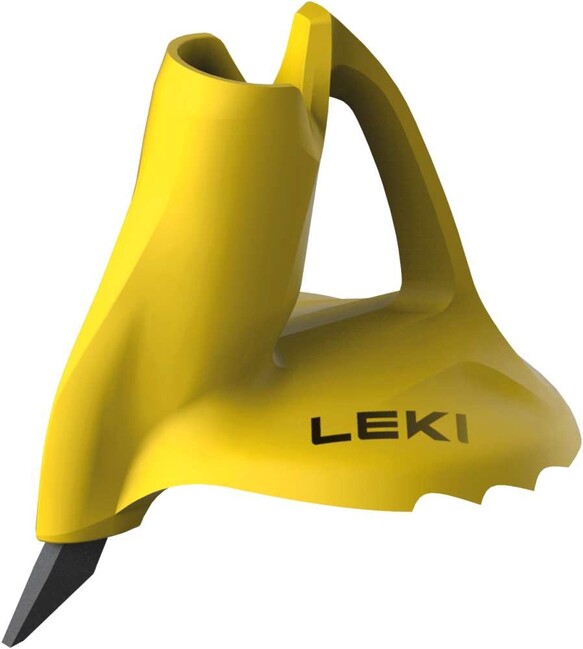 LEKI Fin Vario Basket Δίσκοι για Μπατόν Τρεξίματος M/L, νέον κίτρινο