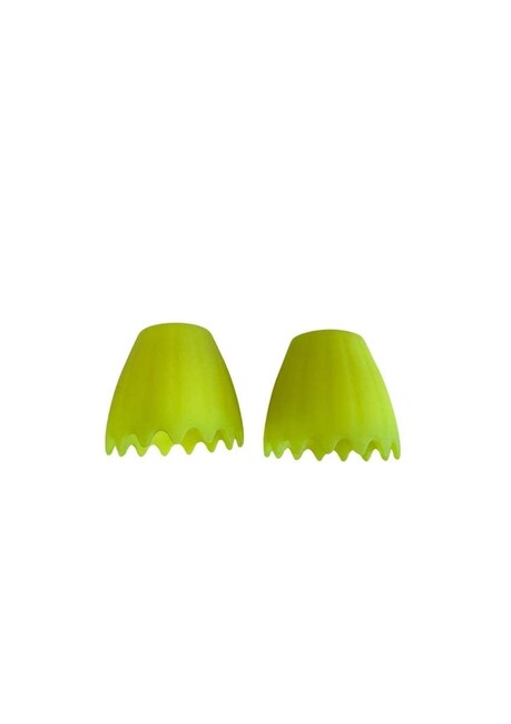 LEKI DH/SG Δίσκοι για Μπατόν Σκι 32mm, Νέον Κίτρινο