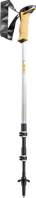 LEKI Cressida Ραβδοί Trekking, Μάνγκο-Λευκό-Ασημί, 90 - 125 cm