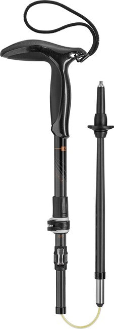 LEKI Legend Series Micro Ραβδοί Πεζοπορίας, Φυσικό Ανθρακούχο-Μαύρο-Χάλκινο, 85 - 100 cm