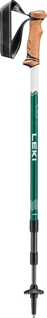 LEKI Trail Ραβδοί Πεζοπορίας, Βαθύ Ακουαμαρίνη-Λευκό, 110 - 145 cm