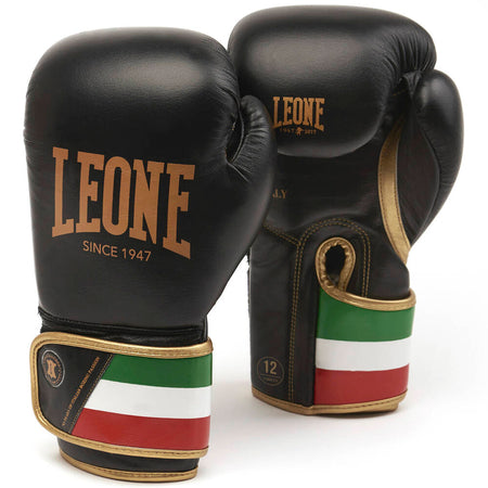 LEONE ITALY '47 Γάντια Πυγμαχίας, Μαύρο