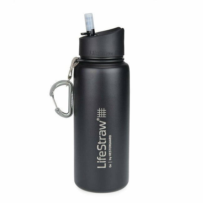 Lifestraw Go Φιλτράρισμα Μπουκάλι Stainless Steel 700ml, Μαύρο