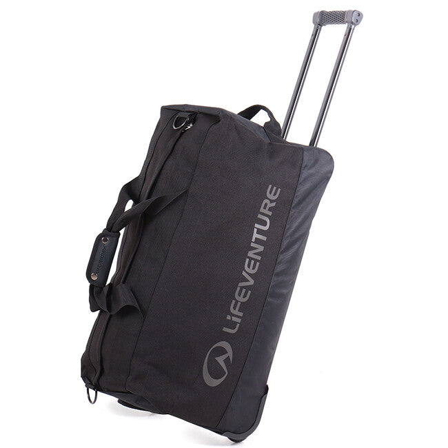 Lifeventure Τσάντα Ταξιδίου με Ροδάκια 100 l, Μαύρη