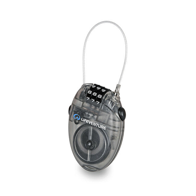 Lifeventure Mini Cable Lock κλειδαριά αριθμητική με χαλύβδινο καλώδιο 70 cm