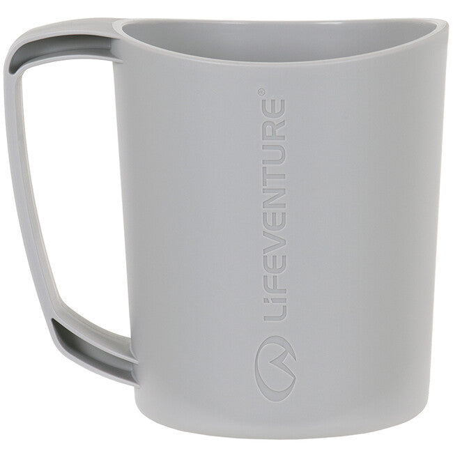 Lifeventure Ellipse Big Mug Κούπα 450 ml, ανοιχτό γκρι