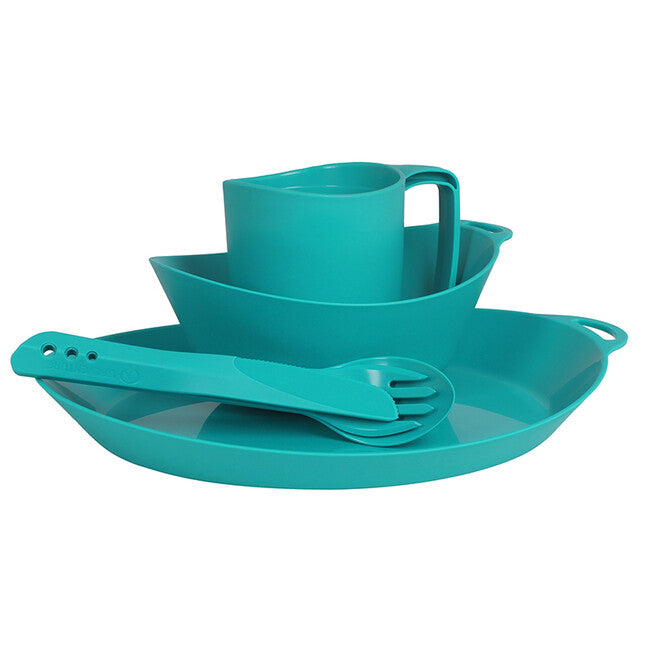 Lifeventure Ellipse Σετ Φαγητού Πλαστικό 4 Τεμάχια, Teal