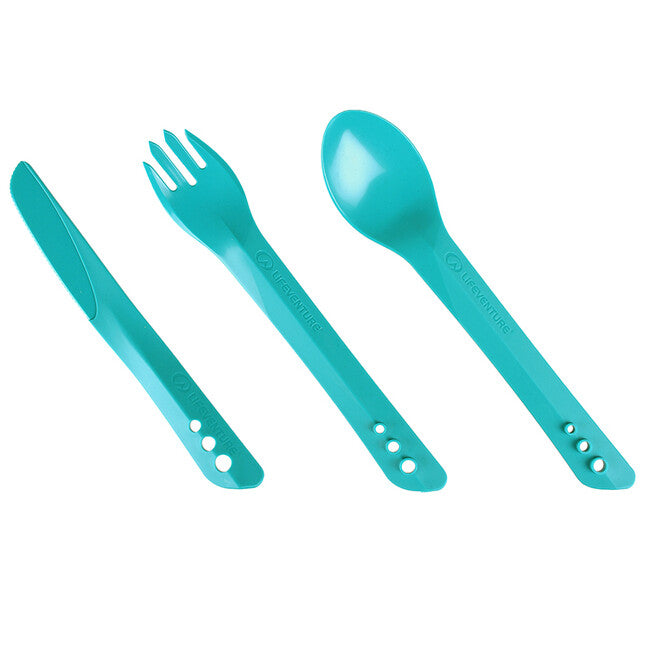 Lifeventure Ellipse Σετ Μαχαιροπίρουνων Πλαστικό, Teal