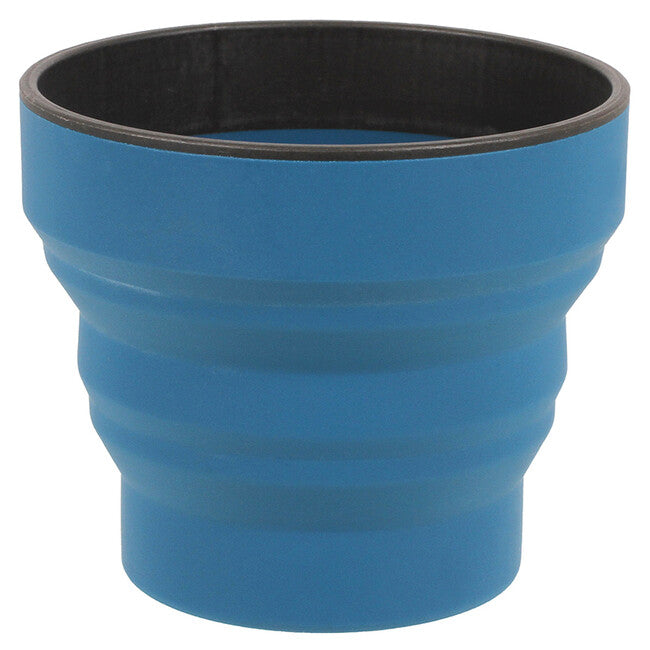 Lifeventure Ellipse Flexi Mug Σιλικονένιο Πτυσσόμενο Κύπελλο 350 ml, Ναυτικό Μπλε