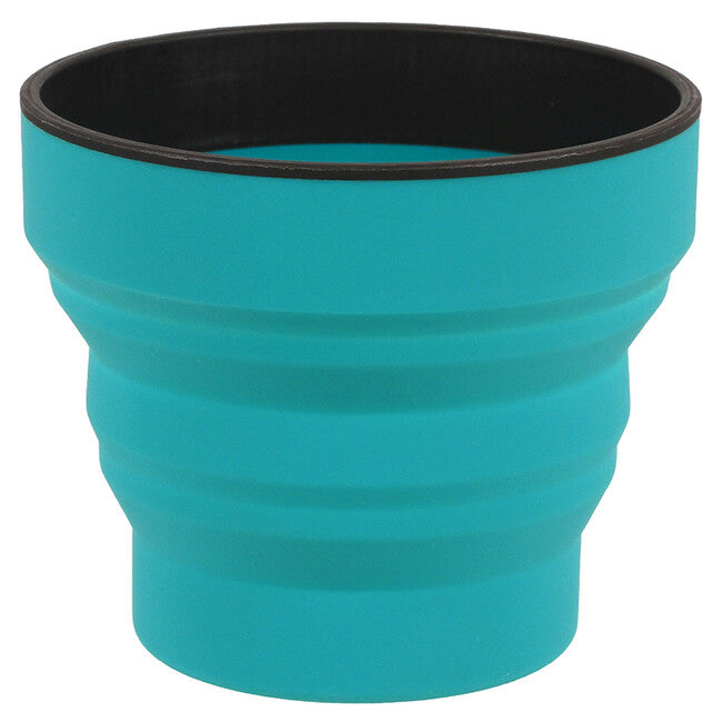 Lifeventure Ellipse Flexi Mug Κούπα Σιλικόνης Αναδιπλούμενη 350 ml, Κυανό
