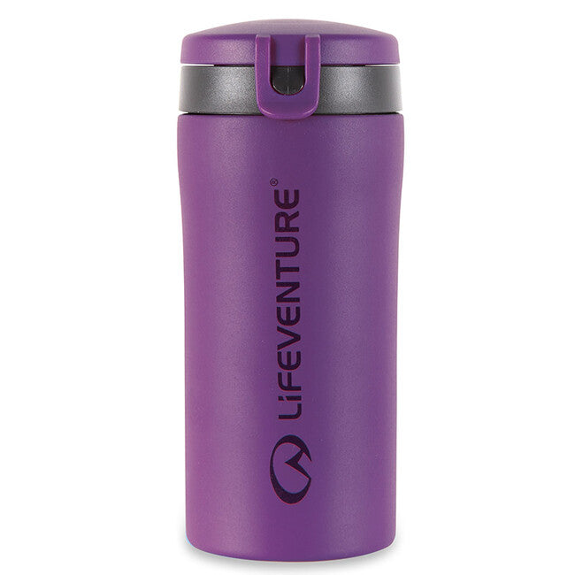 Lifeventure Flip-Top Thermal Mug Θερμικό Κύπελλο 300 ml, μωβ