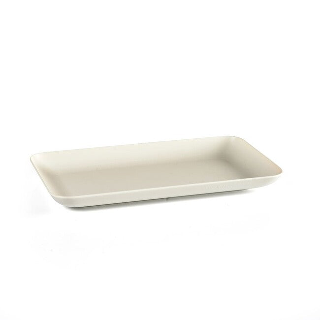 LIGHT MY FIRE Platter BIO πλαστικό πιάτο medium, κρεμ