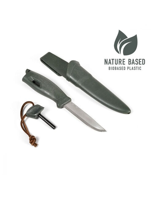 LIGHT MY FIRE FireKnife BIO μαχαίρι με κρουστήρα, πράσινο