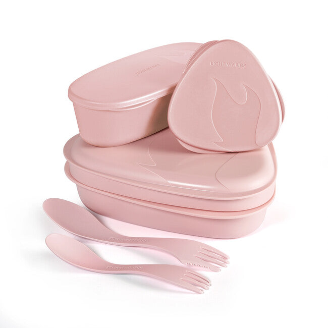 LIGHT MY FIRE LunchKit 2.0 σετ μεσημεριανού, ροζ